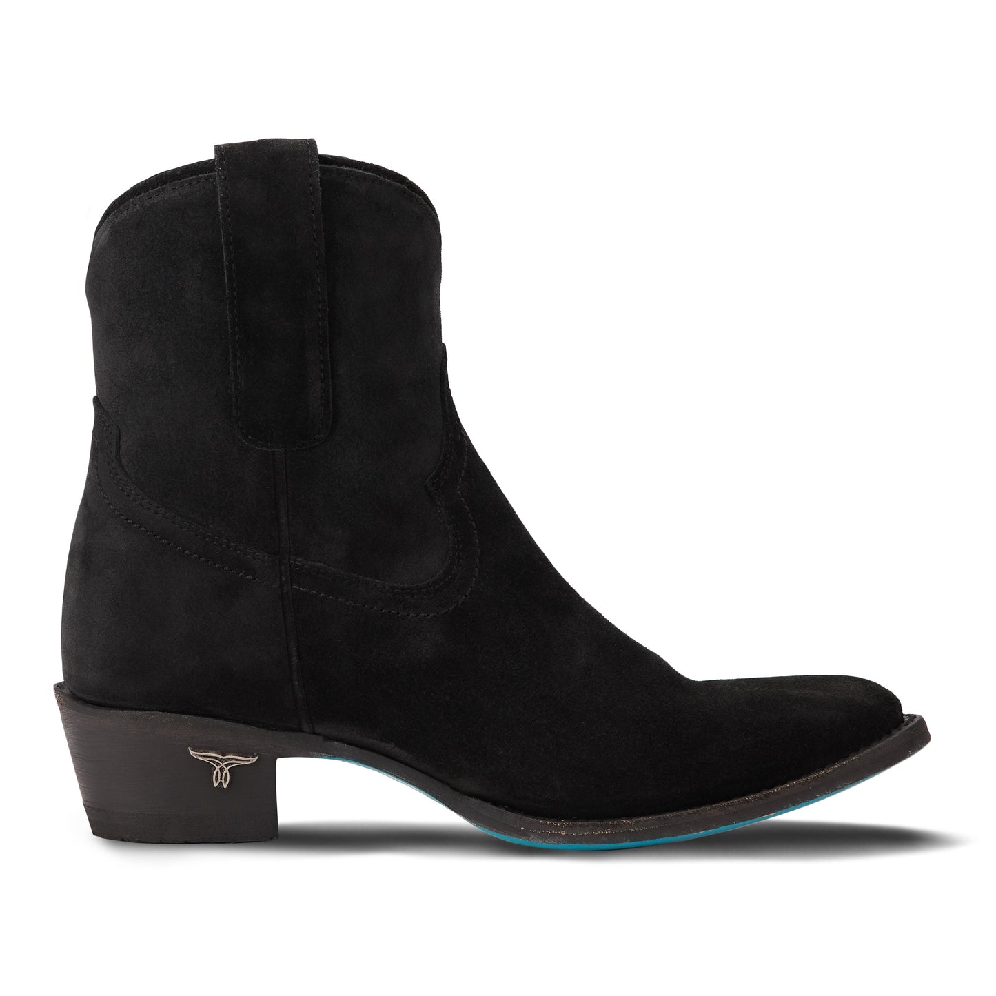 Plain Jane Bootie - Soft Black Suede