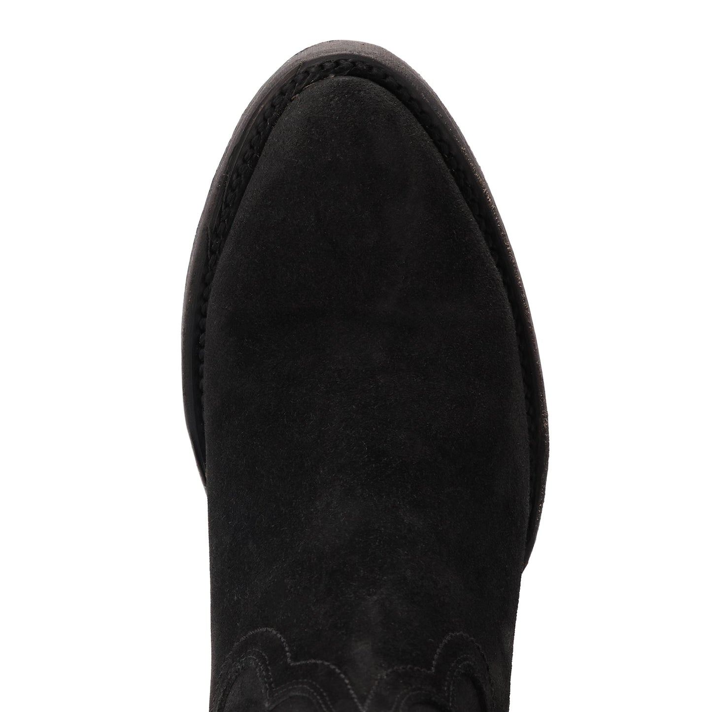 Plain Jane Bootie - Soft Black Suede