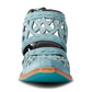 Robin Cut Out Slingback Mule - Powder Blue