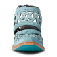 Robin Cut Out Slingback Mule - Powder Blue