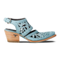 Robin Cut Out Slingback Mule - Powder Blue