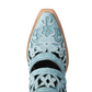 Robin Cut Out Slingback Mule - Powder Blue