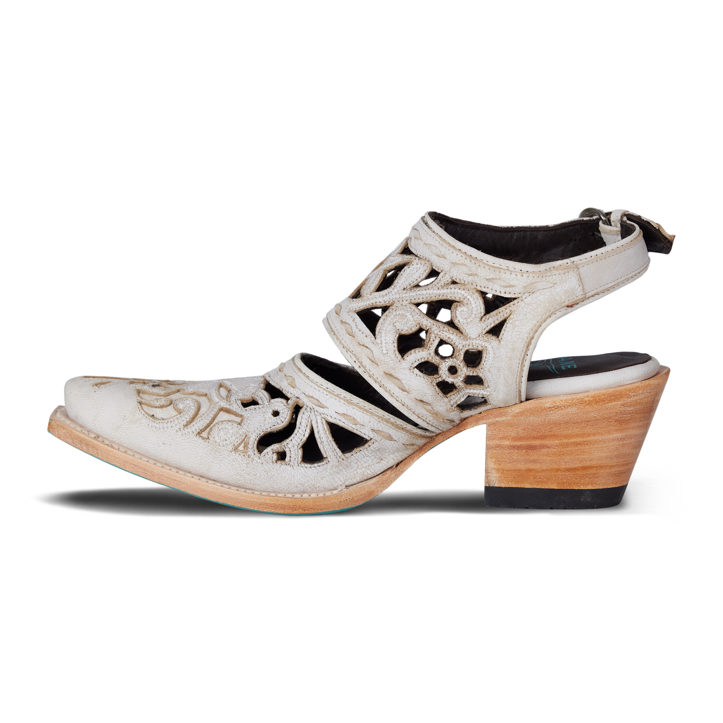 Robin Cut Out Slingback Mule - Ceramic Crackle