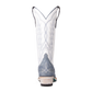 Lexington Boot - Washed Denim/Matte White