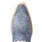 Lexington Boot - Washed Denim/Matte White