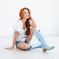 Sweet Memories Knee High - Powder Blue