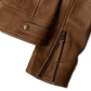 Basic Biker Jacket - Desert Clay Brown Leather