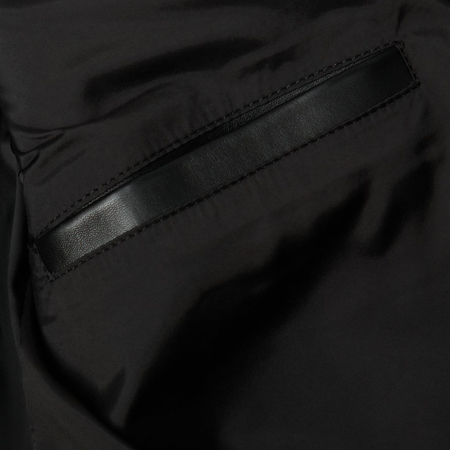 Basic Biker Jacket - Jet Black Leather by Lane