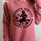 Bourbon Cowgirl Graphic Sweatshirt Mauve