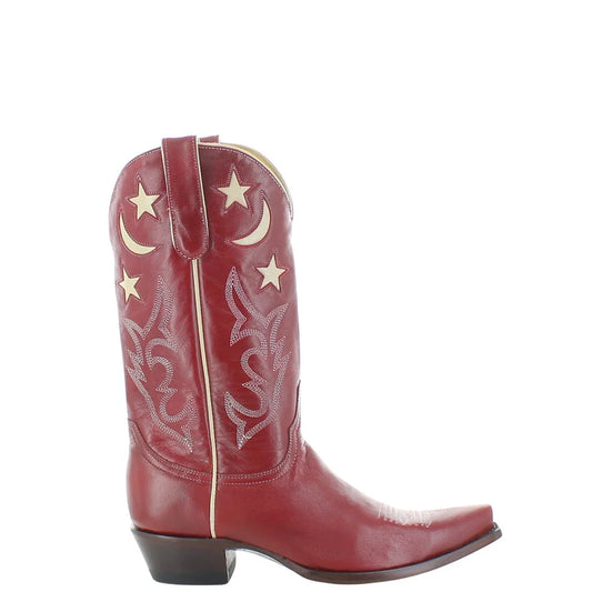 Moon Classic in Red | Yippee Ki Yay Western Boots | Bourbon Cowgirl