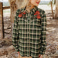Plaid Petal Rodeo Button Up