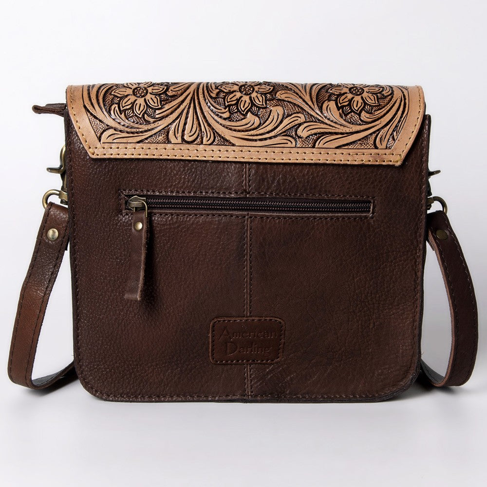 American Darling Cross Body Hair On-Genuine Leather Western Women Bag Handbag Purse