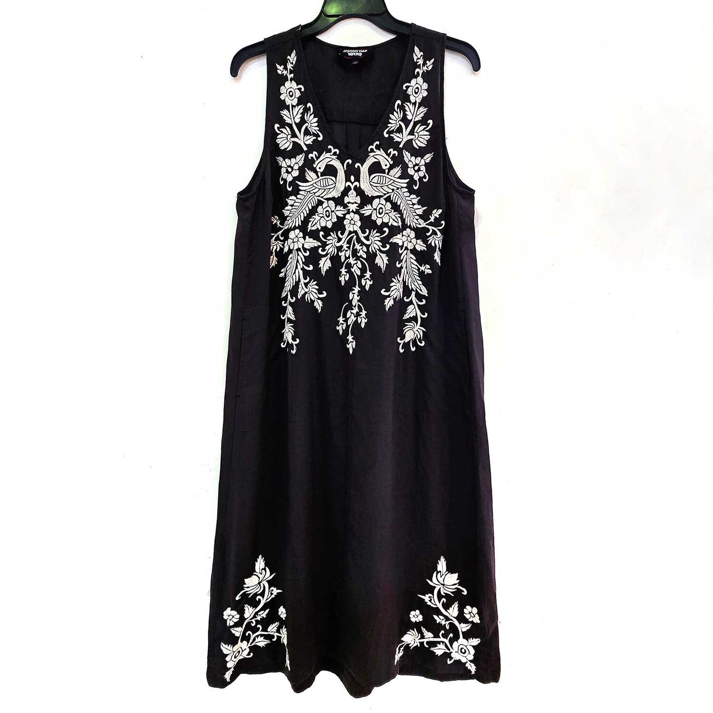 Kamala Linen Tank Slip Dress by Johnny Was