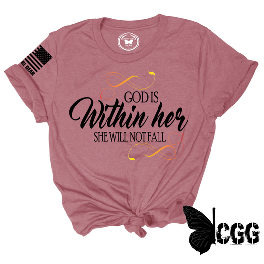 SHE WILL NEVER FALL Tee