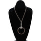 Studded Brown Pony Bit Bit Necklace by V2 Designs