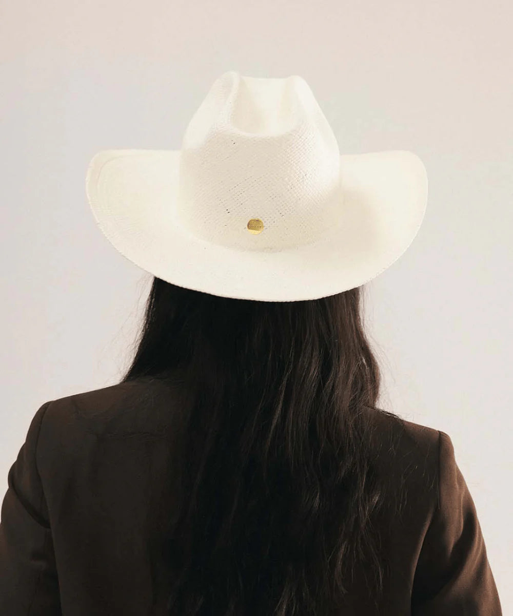 Carter Cowboy Straw in Natural Hat by Gigi Pip | Bourbon Cowgirl