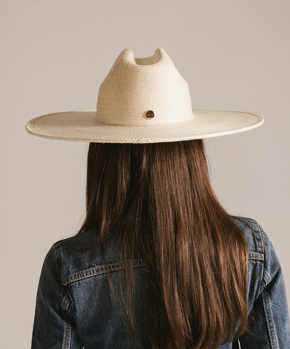 Tate Western Wide Brim Straw Hat by Gigi Pip | Bourbon Cowgirl