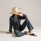 Tate Western Wide Brim Straw Hat by Gigi Pip | Bourbon Cowgirl