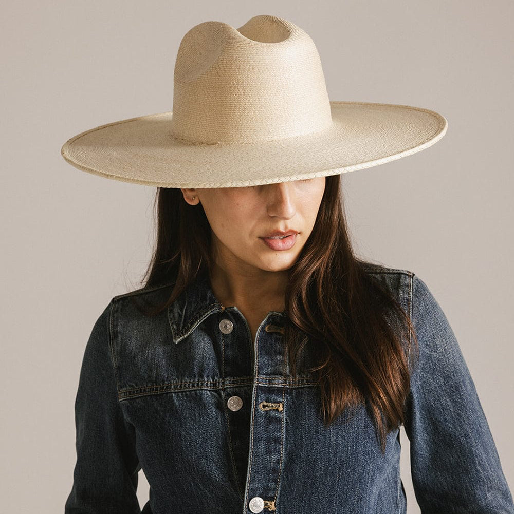 Tate Western Wide Brim Straw Hat by Gigi Pip | Bourbon Cowgirl