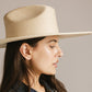 Tate Western Wide Brim Straw Hat by Gigi Pip | Bourbon Cowgirl