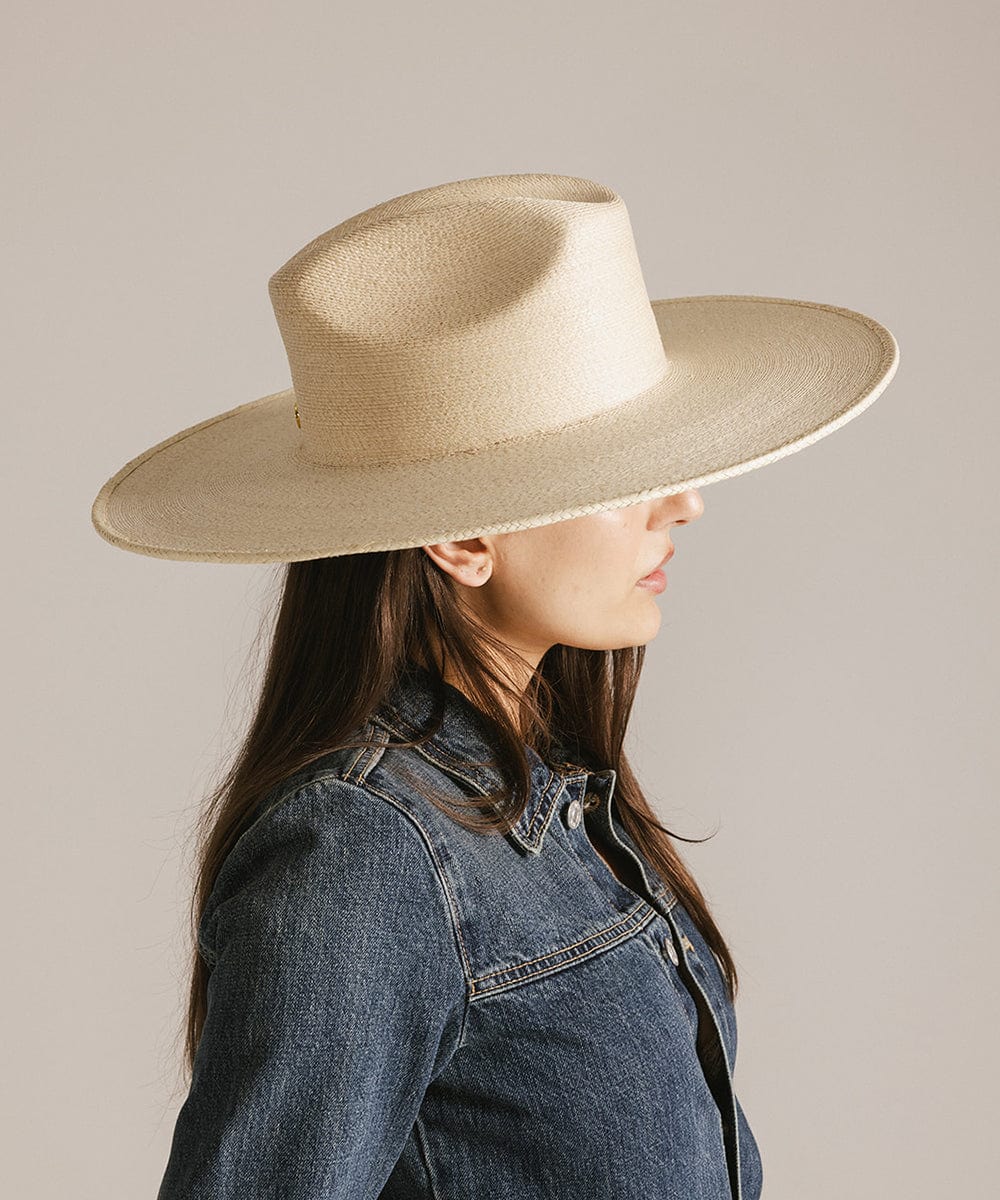 Tate Western Wide Brim Straw Hat by Gigi Pip | Bourbon Cowgirl