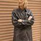 Teona OS Leather Jacket