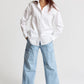 The Boyfriend Shirt by Rochelle Behrens -  White