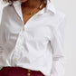 The Boyfriend Shirt by Rochelle Behrens -  White