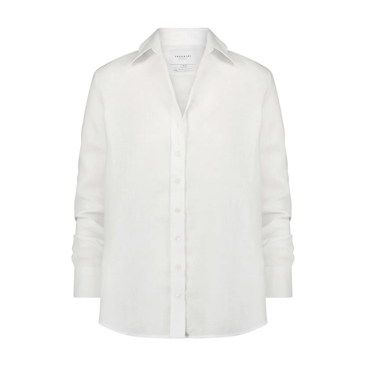 The Boyfriend Shirt by Rochelle Behrens -  White