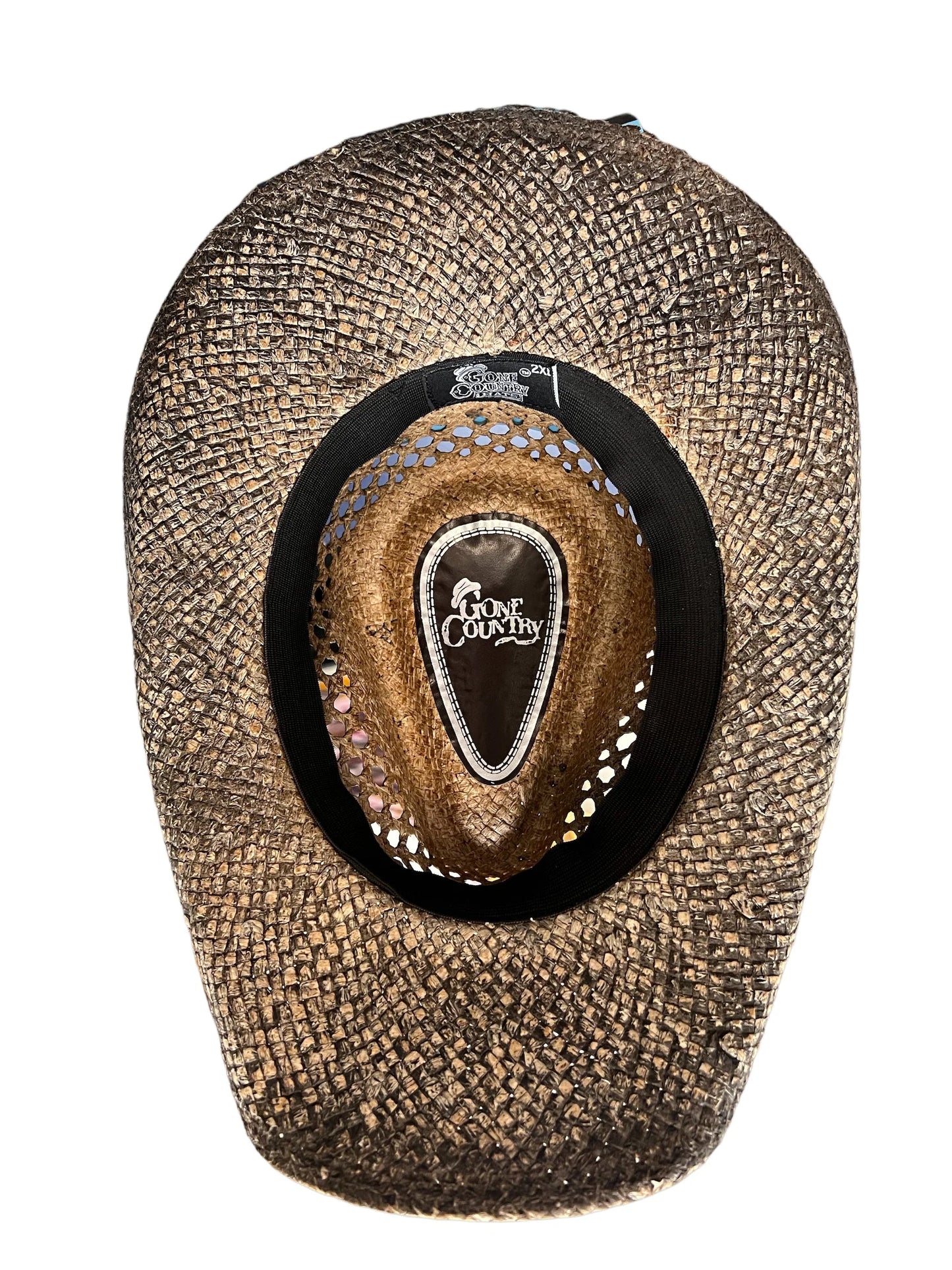 Tombstone Brown - Straw Cowboy Hat by Gone Country - Bourbon Cowgirl