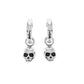 Skull Earrings With Hinged Back by King Baby