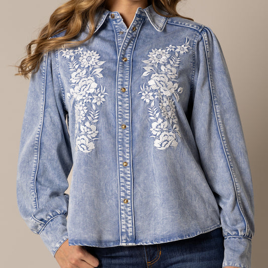 Embroidered denim shirt (unnamed-185)