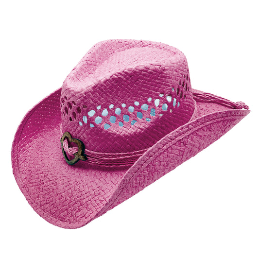 Cupid Pink Cowboy Hat by Peter Grimm - Bourbon Cowgirl