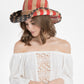 Justice Red White Blue USA Cowboy Hat by Peter Grimm - Bourbon Cowgirl