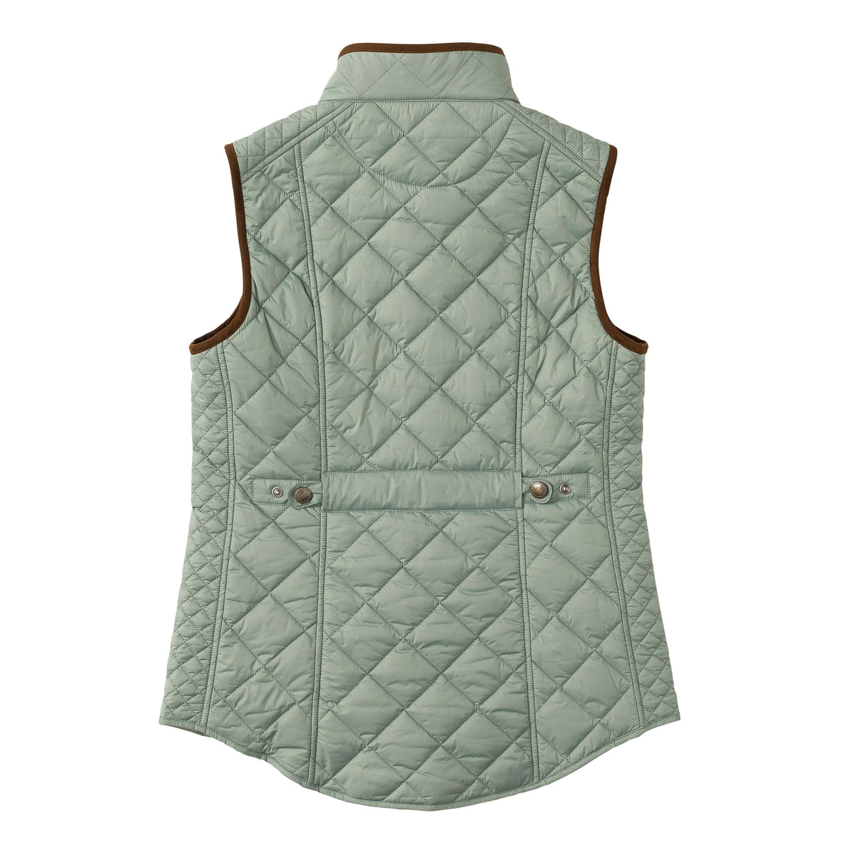 Vista Quilted Nylon Vest by Madison Creek Outfitters in Topaz