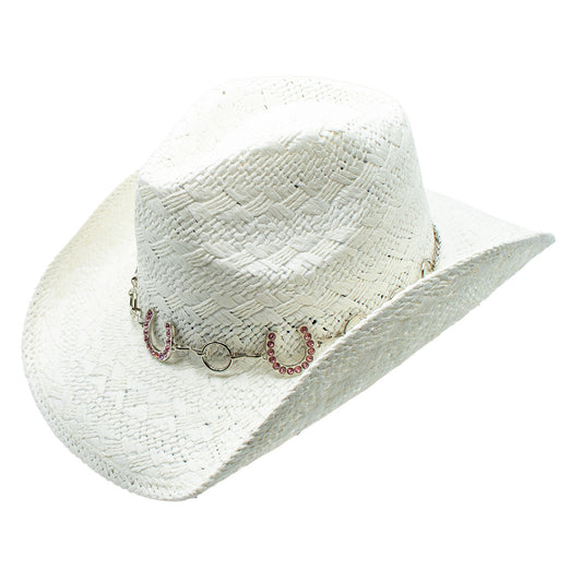 Gabiota White Cowboy Hat by Peter Grimm - Bourbon Cowgirl