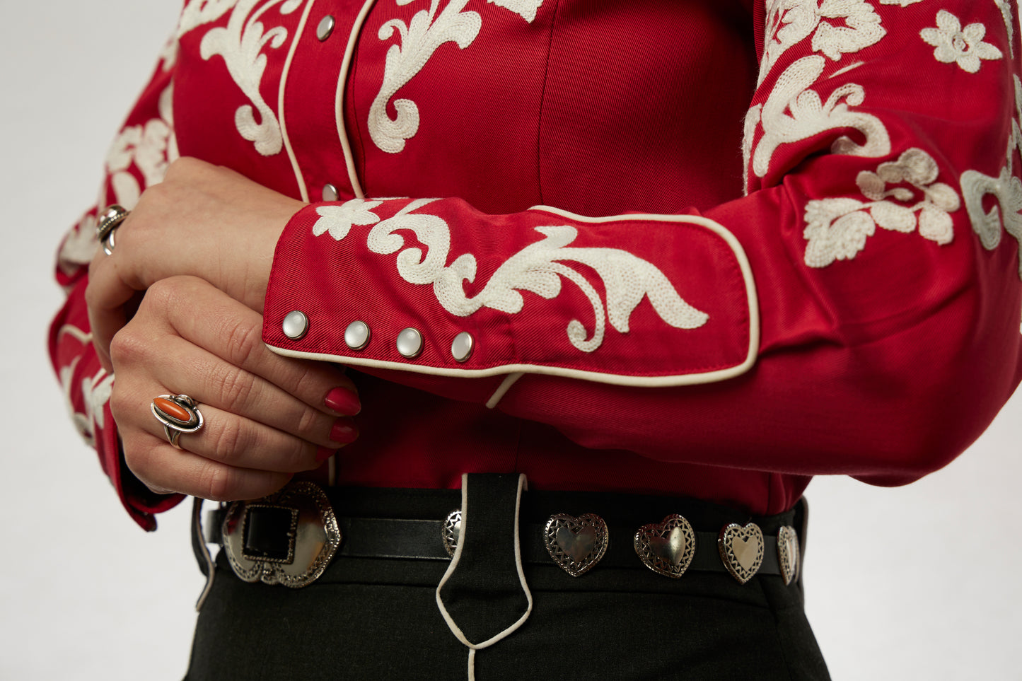 H Bar C Fort Worth Women's Shirt in Red