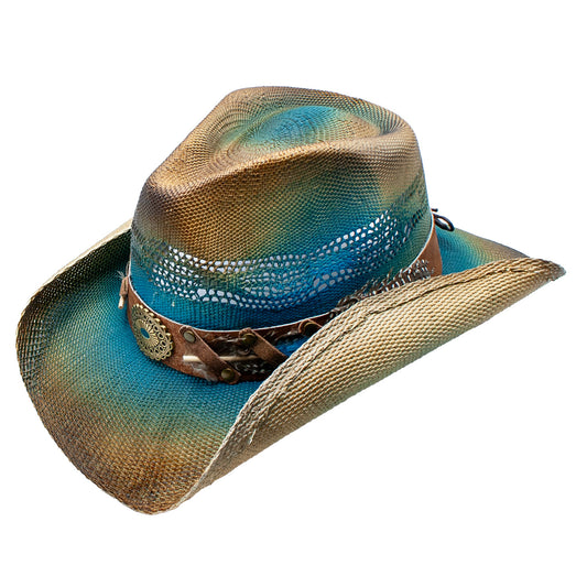 Karoli Blue Cowboy Hat by Peter Grimm - Bourbon Cowgirl