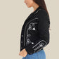 H Bar C Bolero Women's Jacket in Black and White