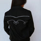 H Bar C Bolero Women's Jacket in Black and White