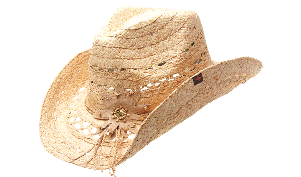 Mallorie Brown Cowboy Hat by Peter Grimm - Bourbon Cowgirl