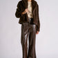 Faux Fur Jacket by Elan - Espresso