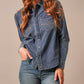 Frankie Snap Front Denim Stripe Shirt by Kimes Ranch