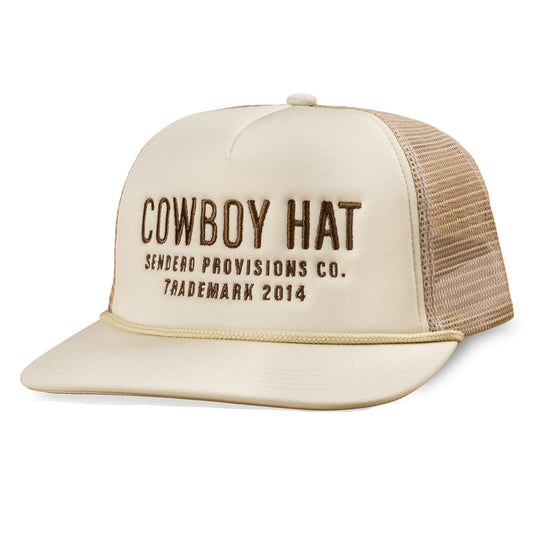 Cowboy Hat Trucker Hat Sendero Provisions