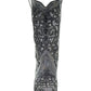 Gray Inlay & Embroidery, Studs, Crystals Western Boot - Corral Boots at Bourbon Cowgirl