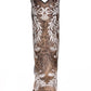 Brown White Embroidery Glow Western Boot - Corral Boots at Bourbon Cowgirl