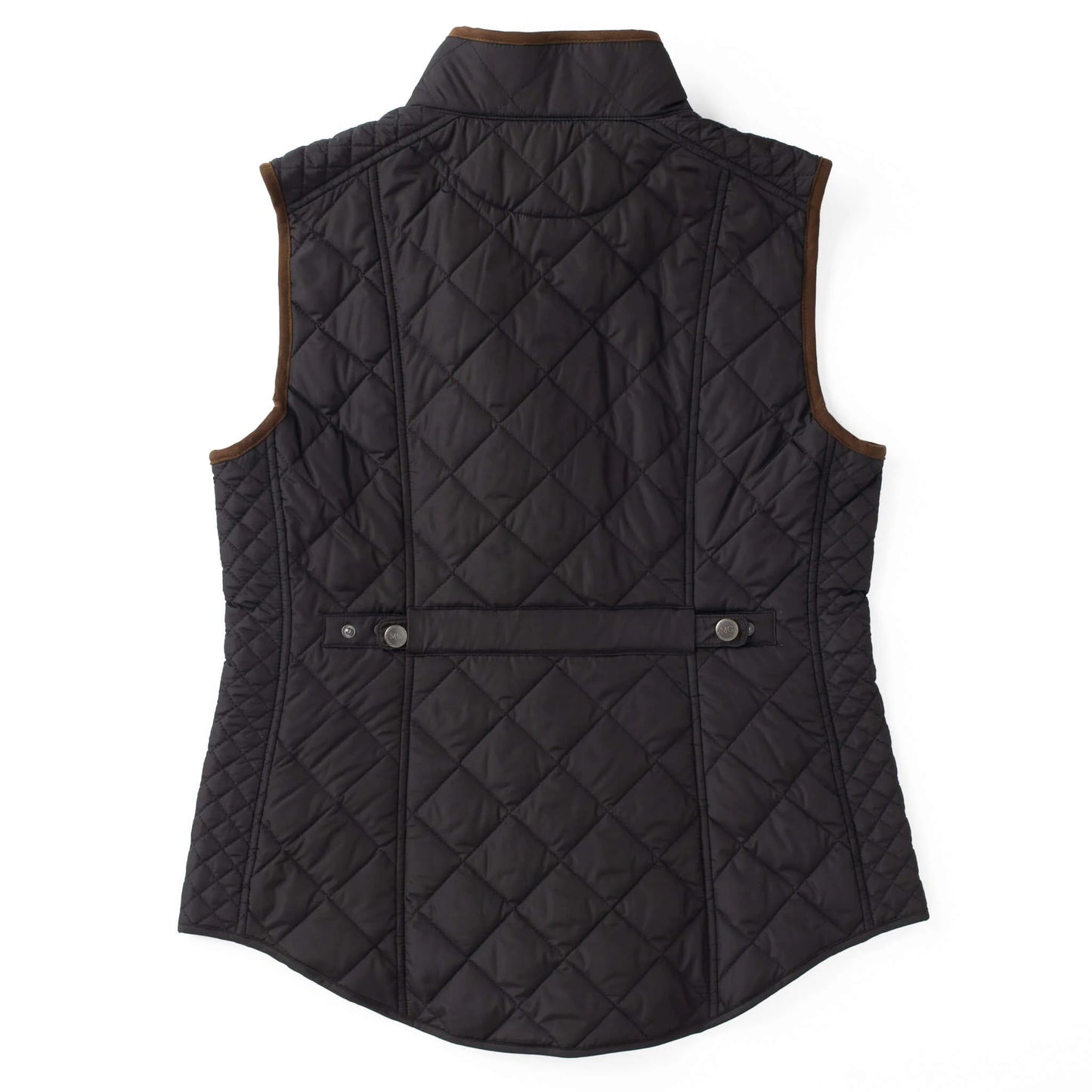 Vista Quilted Nylon Vest by Madison Creek Outfitters in Black