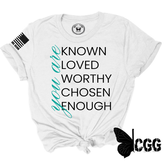 YOU ARE KNOWN Tee