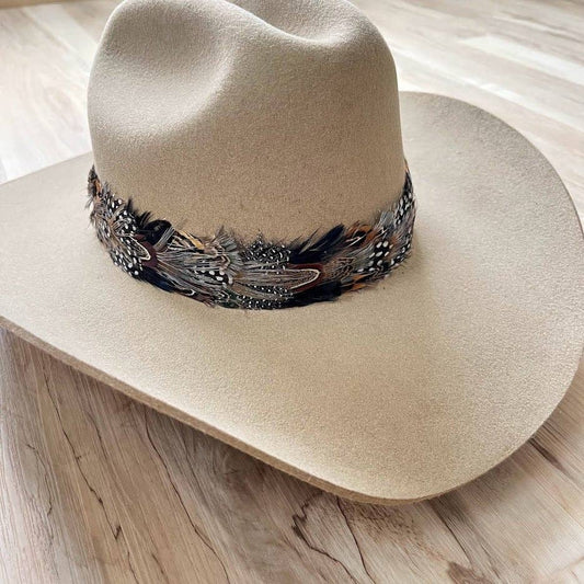 Western Feather Falcon Cowboy Hat Band
