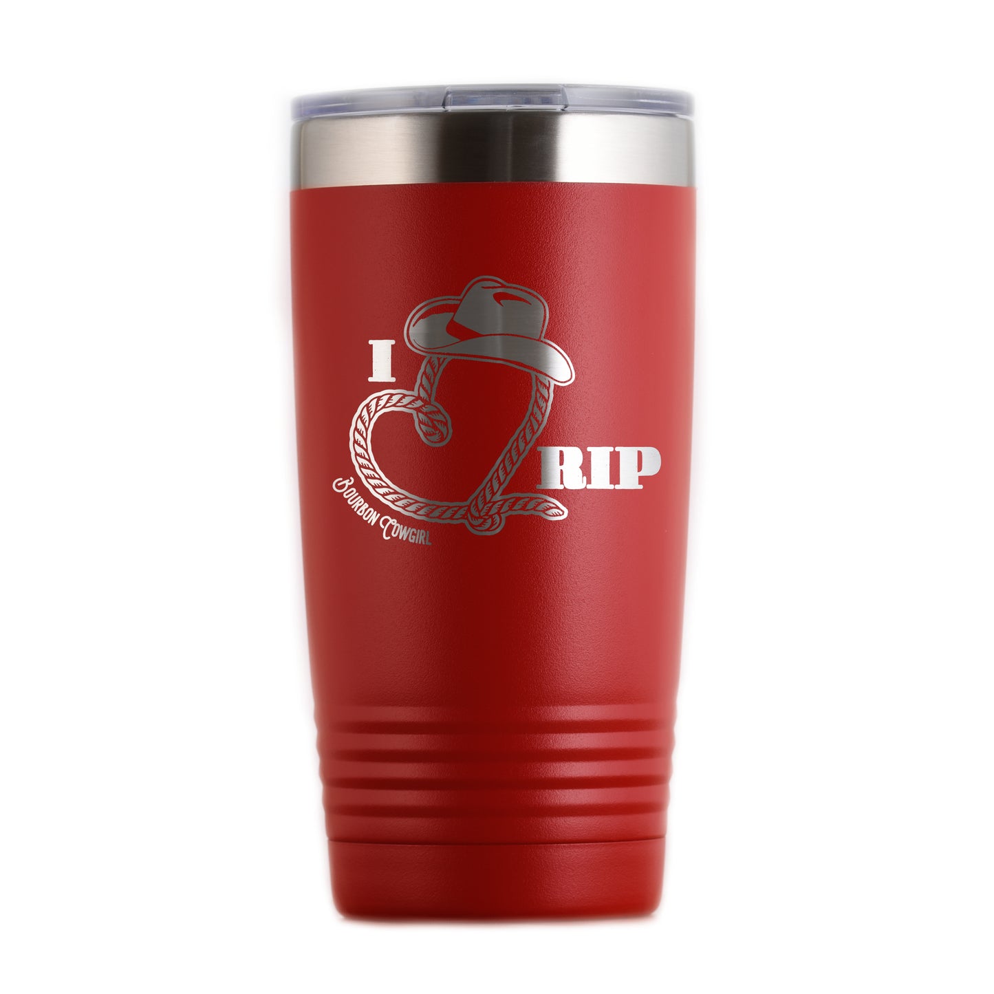 I Love Rip Travel Tumbler for Yellowstone Fans